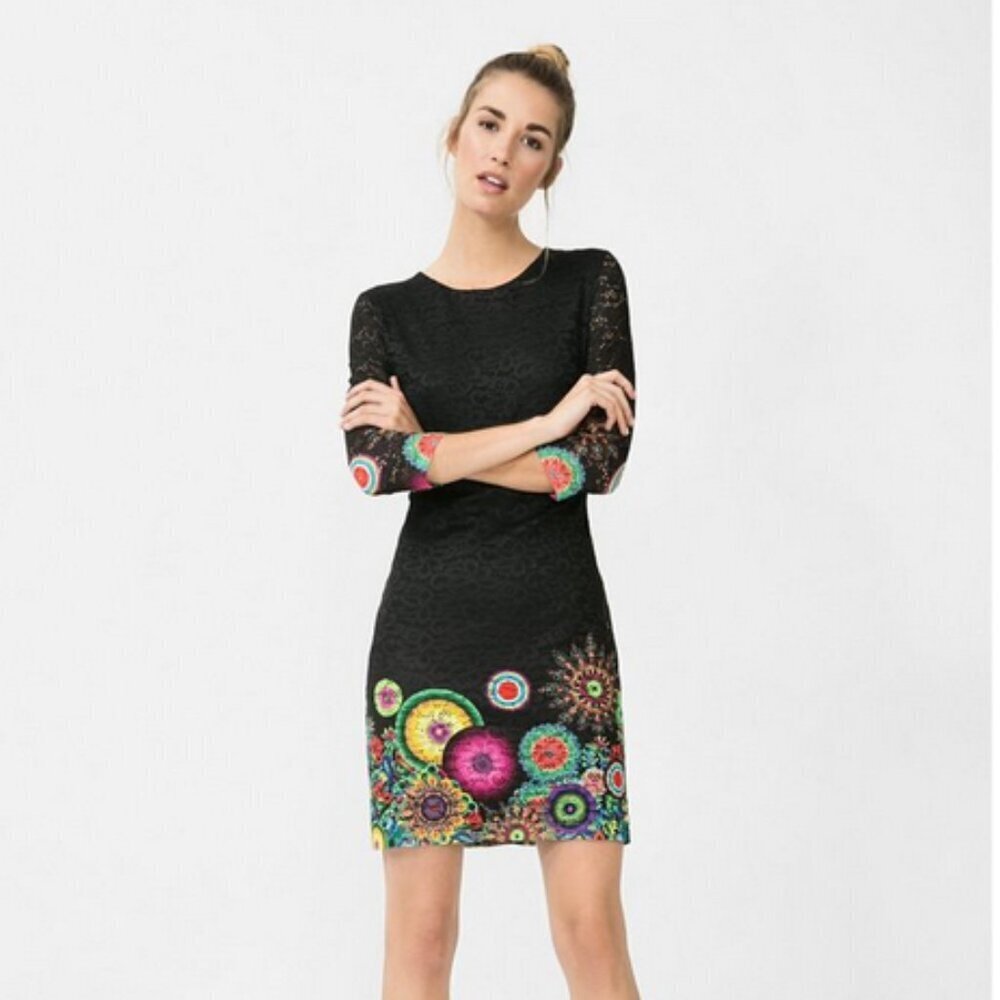 Desigual Embroidered Dress